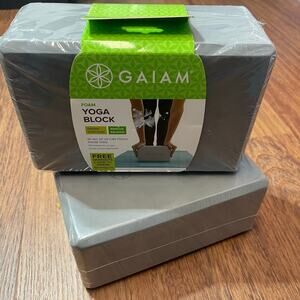 Gaiam Foam Yoga Blocks New in packaging- comes with 2